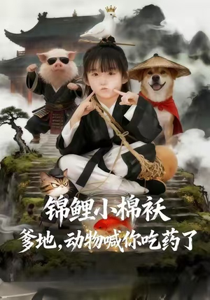 锦鲤小棉袄爹地，动物喊你吃药了（50集）精彩热门短剧