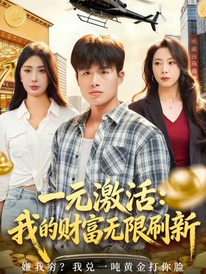 一元激活：我的财富无限刷新（80集）热门短剧抢先