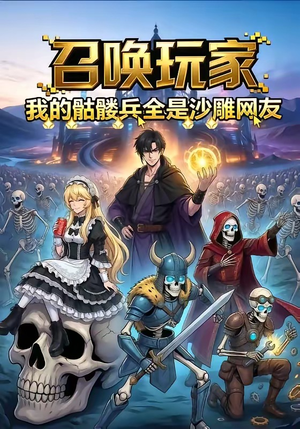 召唤玩家：我的骷髅兵全是沙雕网友（61集）温柔追捕短剧