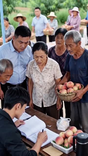 嫌我卖桃黑心？我不收后村里急了（30集）短剧全集抢先看