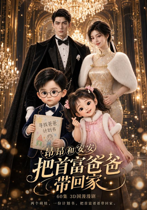 昂昂安安把首富爸爸带回家（60集）免费短剧推荐