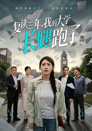 复读三年，我的大学长腿跑了（60集）精彩短剧追不停