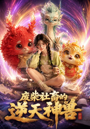 废柴社畜的逆天神兽（24集）免费热门短剧