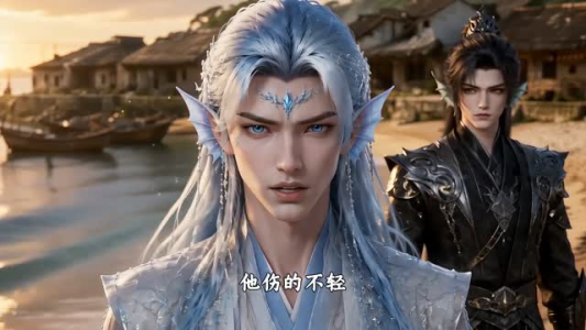 战神为了鲛妻争疯了（60集）超火热门短剧