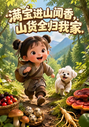 满宝进山闻香，山货全归我家（203集）精彩短剧追不停