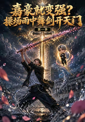 嘉豪就变强？操场雨中舞剑开天门第1季（154集）解说