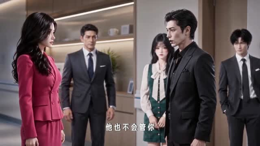 结巴总裁缺嘴替，我一秒十句（77集）排行榜前十短剧