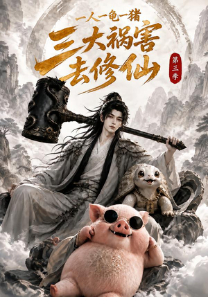 一人一龟一猪，三大祸害去修仙第三季（141集）直接看到大结局