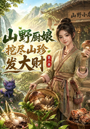 山野厨娘，挖尽山珍发大财第二季（76集）最火短剧热播