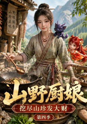 山野厨娘，挖尽山珍发大财第四季（80集）战神短剧推荐