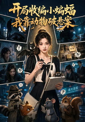 开局收编小蝙蝠我靠动物破悬案（70集）看短剧放松一下