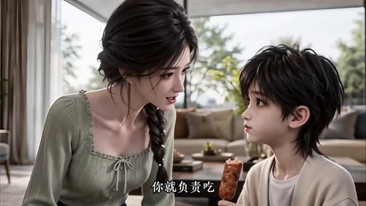肉铺妈妈和她的小尾巴（26集）好看的国产短剧