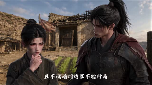 女扮男装，戴罪边关成战神（61集）短剧全集免费看