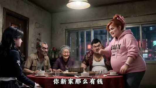 伪人千金归来全家天天破大防反派CPU烧了（177集）短视频追剧推荐