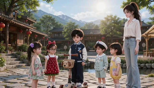 穿书后我养出软萌小甜崽，第一季（65集）古装热门短剧