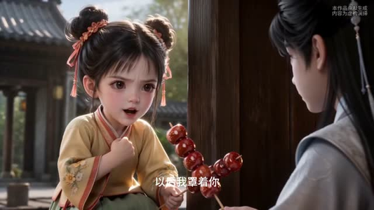 六岁萌娃闯东宫（32集）零花钱看整部剧
