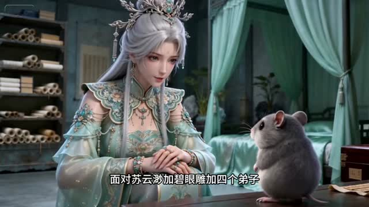 仙尊的契约兽是只仓鼠（55集）全集完整版