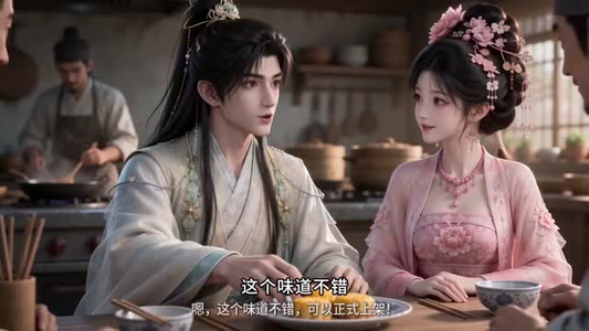 穿成古代顶配，我俩疯狂整活（57集）免费短剧完整版