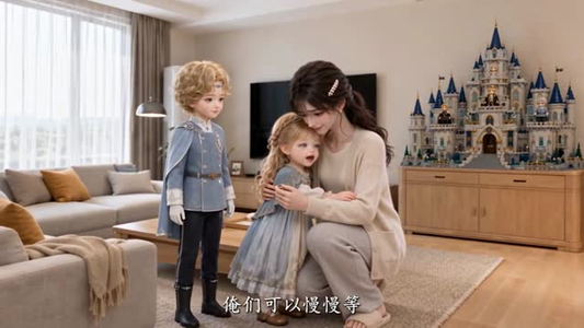 欧洲中世纪小公主，穿越两界救全家（61集）看精彩短剧