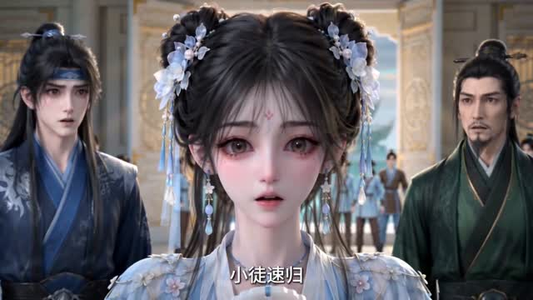 废柴和她的狐狸师尊（81集）精彩的短剧