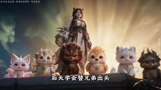 兽世后妈：三崽权世上古神兽第三季  （98集）短剧免费观看