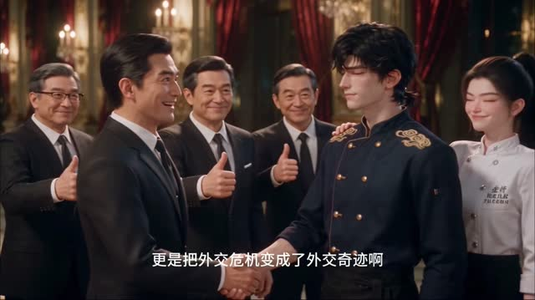 我在破庙做斋饭，拿下全县必吃榜（80集）爆款短剧抢先看