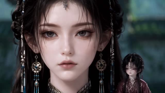 惊悚游戏：人偶替我过副本（80集）短剧全集完整