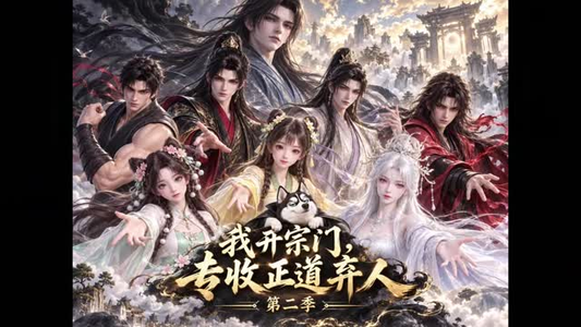 我开宗门，专收正道弃人第二季（78集）超好看短剧推荐