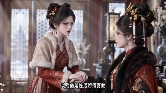 穿书攻略暴君，好感度全是负数（58集）爆火短剧推荐